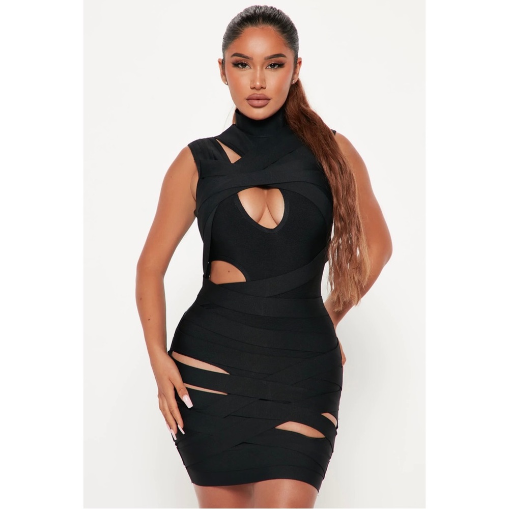 Bonded to You Bandage Dress